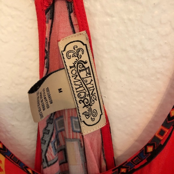 red aztec pattern tank - Picture 4 of 4